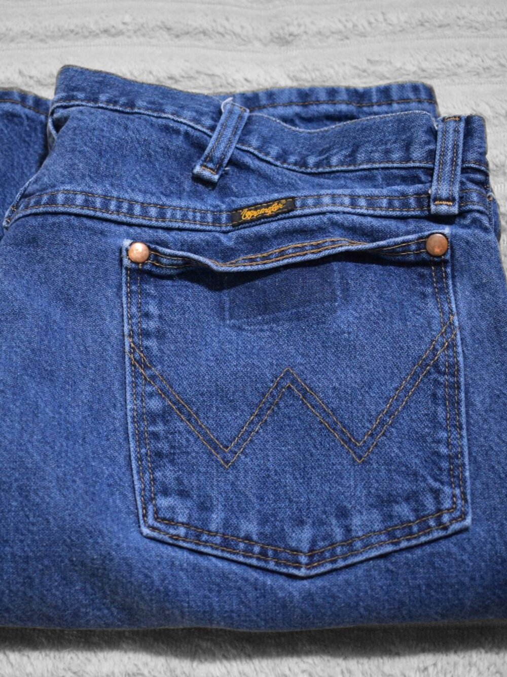 Men Wrangler Royal Blue 38x32